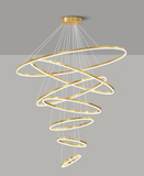 D1500MM Large size circular ring chandelier Smart LED intelligent Light